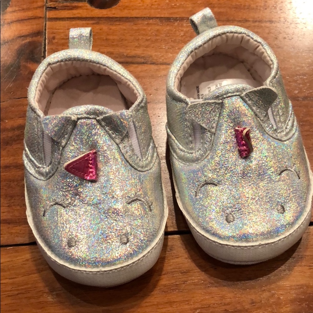 Infant Sparky Unicorn shoes 0-3 months